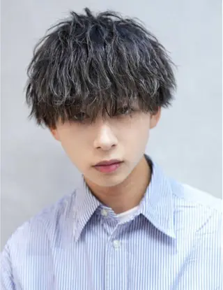ショート パーマ メンズ メンズカットモデル 募集中✂️けいすけのヘアスタイル