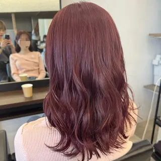 ミディアム カラー パーマ ヘアアレンジ 暖色/レイヤー/ショ ート/hana🌸のヘアスタイル