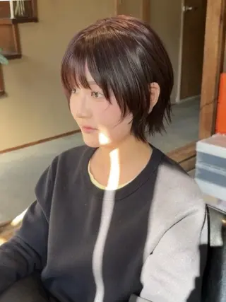 ショート 上村 瑞紀のヘアスタイル