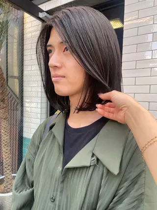 ショート カラー パーマ ヘアアレンジ くびれレイヤー/艶 カラー　MADOKAのヘアスタイル