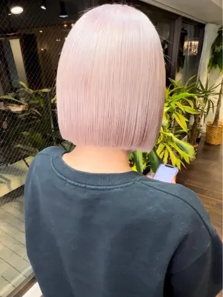 ショート ⭐️心斎橋カラーモデ ル⭐️SOUのヘアスタイル
