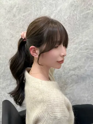ロング 髪質改善× ブリーチなしyutoのヘアスタイル