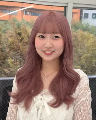 ロング カラー ブリーチ ハイトーン 特化🌈フジタハルキのヘアスタイル