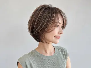 ショート 藤川 千歳のヘアスタイル