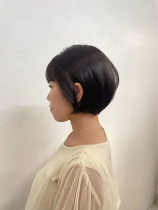 ショート ヘアアレンジ 🌼REINA🌼 毛流れカット🌼赤坂のヘアスタイル