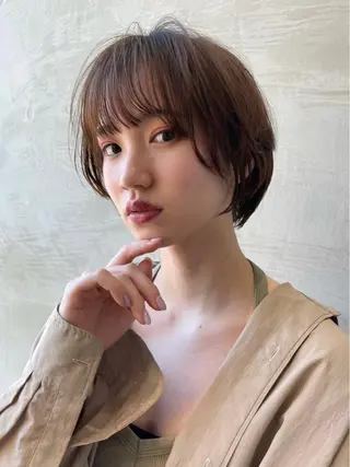 ショート カラー 🉐レイヤー/塩見 弘樹🉐渋谷のヘアスタイル