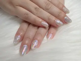 ネイル ハッピーネイル 蘭のネイルデザイン