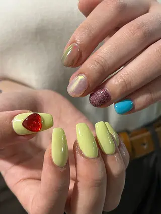 ネイル Hata nail 🎀個性派ニュアンスのネイルデザイン