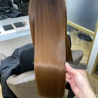 ロング カラー 髪質改善特化 ESSENCIAのヘアスタイル
