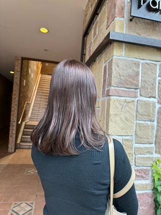 ロング 西出 茉燦のヘアスタイル