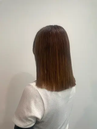 セミロング 海田 瑛麻のヘアスタイル