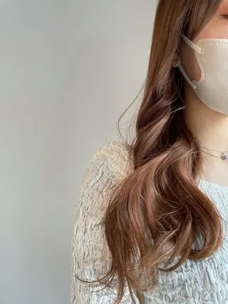 ロング カラー ヘアアレンジ メンズ キッズ マツエク・マツパ アイブロウ 透明感カラー/推しカ ラー☁️JURAのヘアスタイル