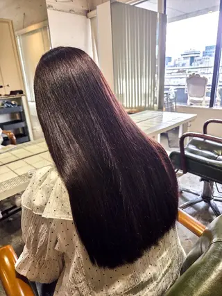 カラー 翔斗ブリーチなし🫧 で叶う透明感カラーのヘアスタイル
