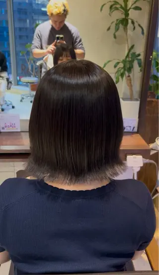 ショート ✨髪質改善✨ハイトー ンカラー⭐️藤沢のヘアスタイル