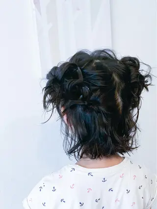 キッズ 米澤 篤志のヘアスタイル