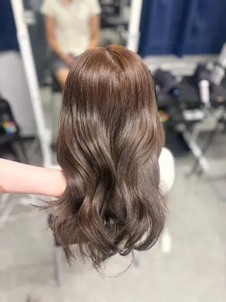 ロング カラー 韓国ヘア/透明感 カラー🎀RUNAのヘアスタイル