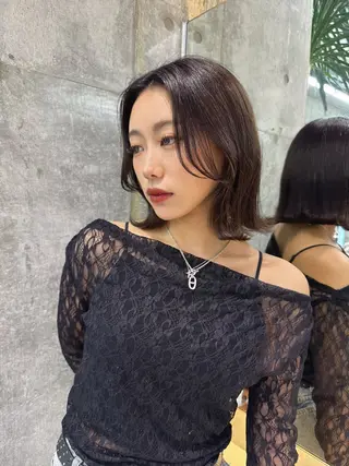 ミディアム ゆーだい🇰🇷韓国 🇰🇷×髪質改善のヘアスタイル