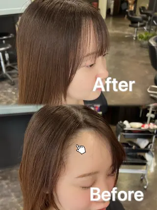 💘札幌クロスパーマ 髪質改善💘rinaのヘアスタイル