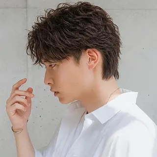 パーマ メンズ 《艶髪質改善》 かのん☽⑅ ˖のヘアスタイル