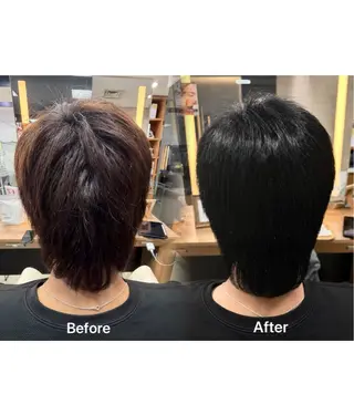 ショート メンズ 韓国ハイレイヤー 透明感カラー/くれはのヘアスタイル