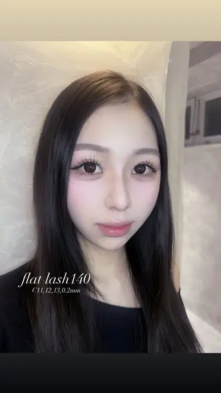 マツエク・マツパ fein.aoi🎀 🤍のマツエク・マツパデザイン