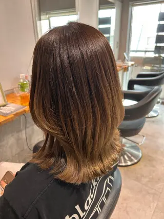 セミロング レイヤーStyle 🪽菜々実のヘアスタイル