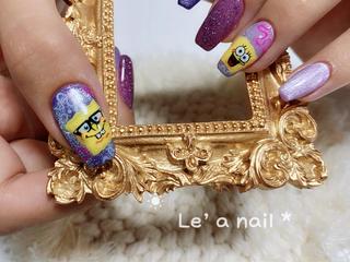 ショート カラー ネイル Le’a NailSalonのネイルデザイン