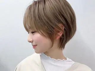 ショート ショート/ 似合わせカットモカのヘアスタイル