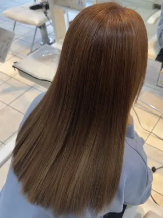 ロング 透明感カラー×美眉 🎀みゆう🎀のヘアスタイル