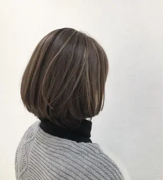 ミディアム カラー ニュアンスカラー🫧 加納のヘアスタイル