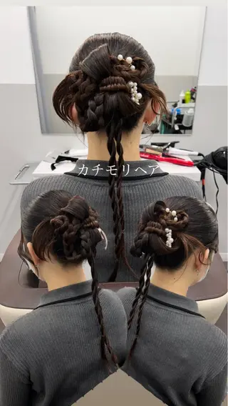 ロング 薄田 珠美のヘアスタイル