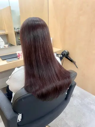 ロング カラー カット・ブリーチ TAIGAのヘアスタイル