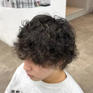 セミロング メンズ メンズ特化美容師 ◆ルナのヘアスタイル