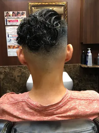 ショート 【パーマ指名No1】 浅野空人のヘアスタイル