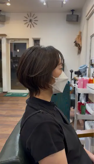ショート 内山 優のヘアスタイル