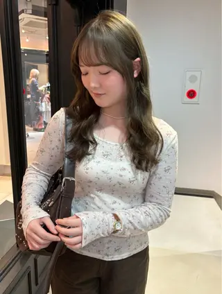ロング カラー riria /透明感カラーのヘアスタイル
