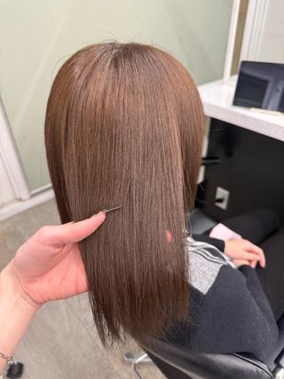 ショート カラー 🩶ハイトーン × プルエク🩶MIWAのヘアスタイル