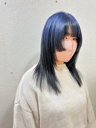 ロング RI HOのヘアスタイル