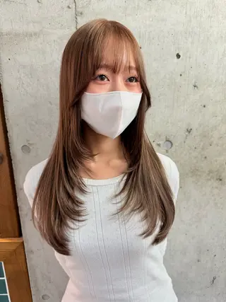 ロング カラー ヘアアレンジ レイヤー/髪質改善/ /北 啓吾のヘアスタイル