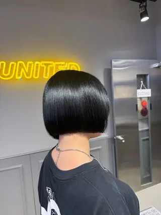 ショート カラー ヘアアレンジ Over hair_ misakiのヘアスタイル
