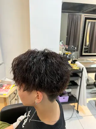 パーマ メンズ パーマ特化美容師 茂木広幸のヘアスタイル