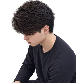 パーマ メンズ fifth park 六反穂 龍介のヘアスタイル