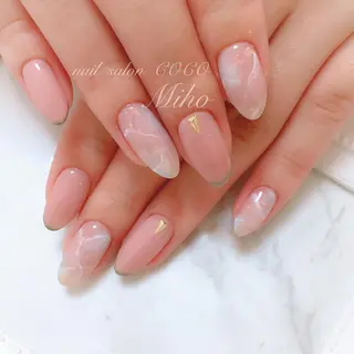 セミロング カラー パーマ ヘアアレンジ メンズ キッズ マツエク・マツパ nail Berunaのネイルデザイン