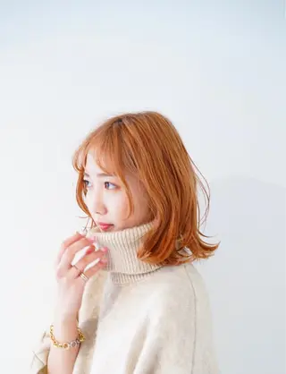 ミディアム カラー HIBIKI/原宿 ハッシュカット🪄のヘアスタイル
