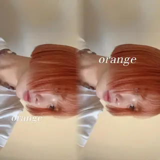 ショート カラー 🦋ブリーチなしダブ ルカラー🌈MEGUのヘアスタイル