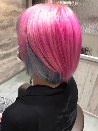 ミディアム カラー Blanco Color&Careのヘアスタイル