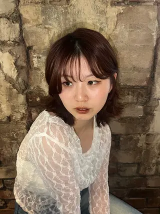 ミディアム Daisy／大名 ・天神／はやしれいのヘアスタイル