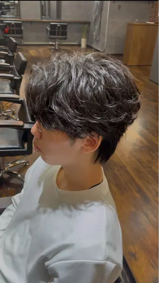 パーマ メンズ Men'ssalon LiG／kaitoのヘアスタイル