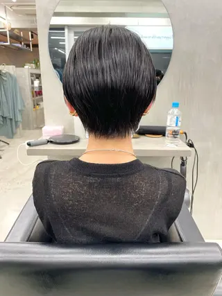 ショート カラー 👑ボブはお任せ ミヤノ👑のヘアスタイル