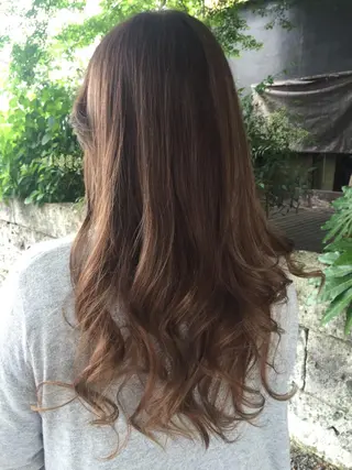 ロング @kutsu tetsuoのヘアスタイル